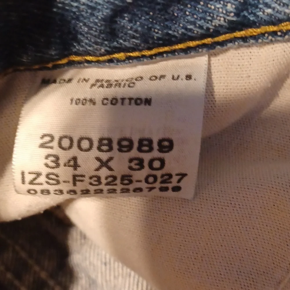Vintage Lee Blue Denim Jeans 34x30